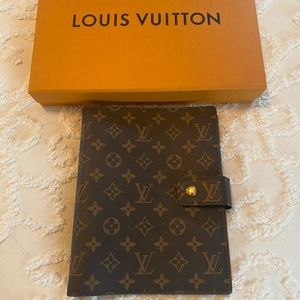 LOUIS VUITTON Large Monogram Agenda Cover